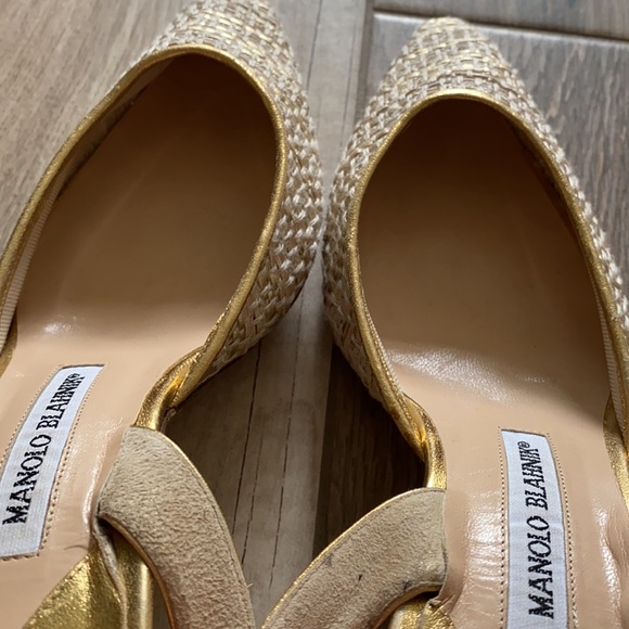 Manolo blahnik sling backs - Picture 3 of 5